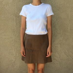 Zara Suede Skirt